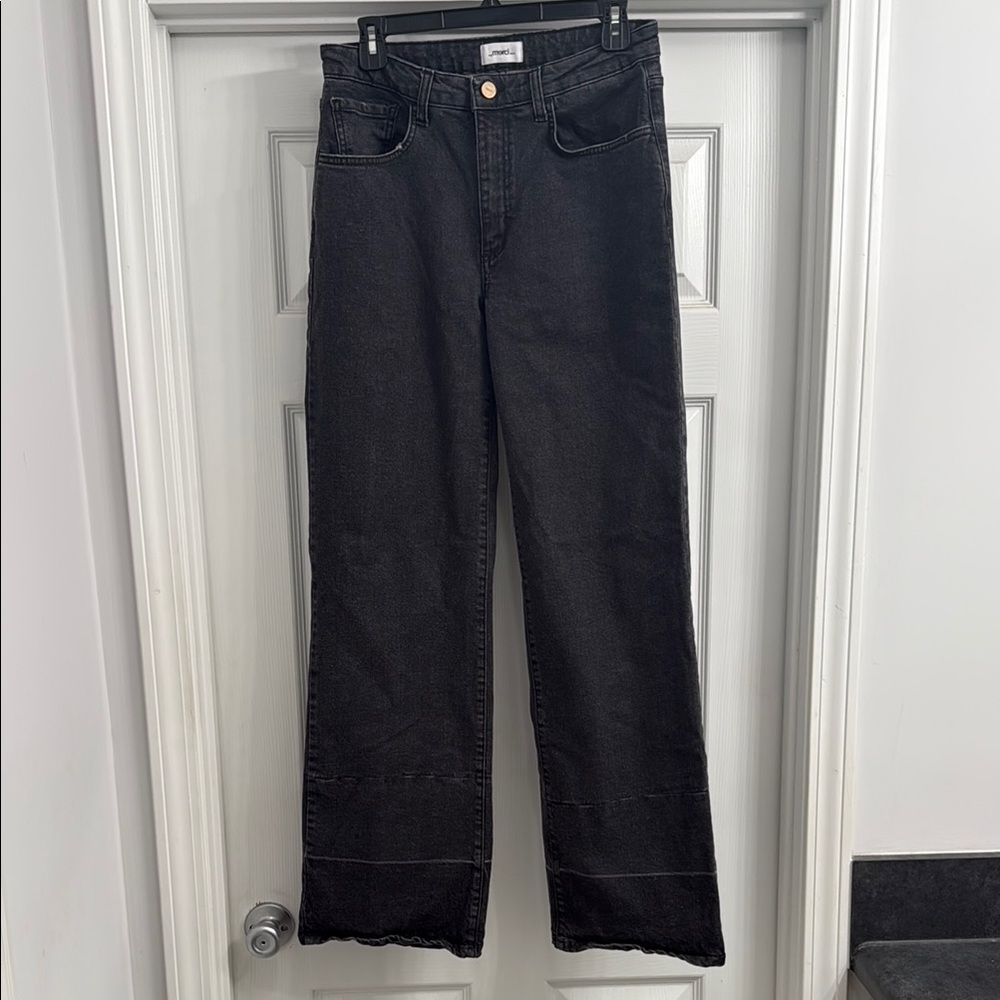 ..,mercy Italia Classic Grey Women's Jeans Size 30 (size 6 US) mid rise